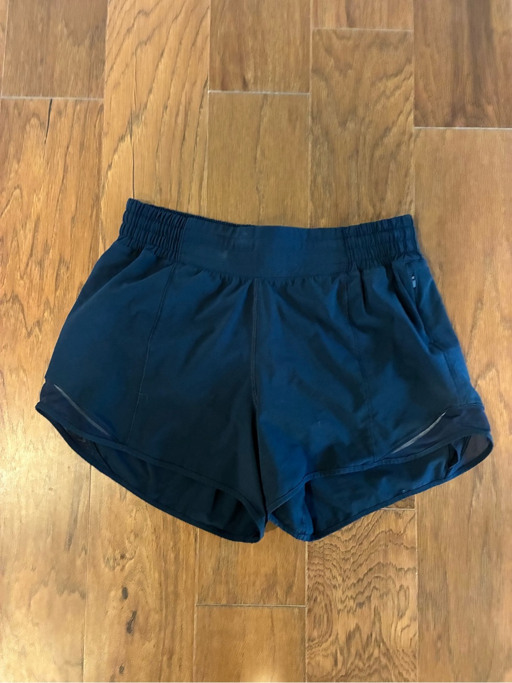 Lululemon Navy Hotty Hot Shorts